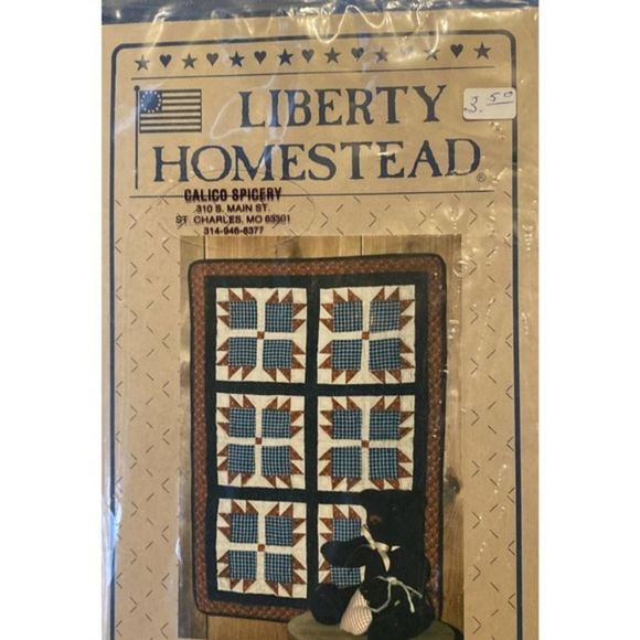 Lot Of 7 Quilt Patterns. Liberty Homestead, Country Threads, Heritage Quilts - Picture 8 of 8